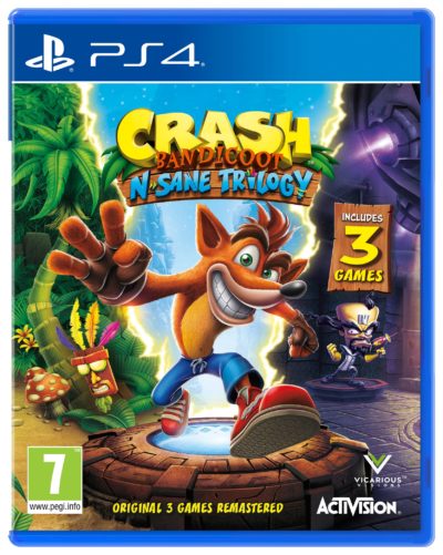 Crash Bandicoot N.Sane Trilogy PS4 Game Crash Bandicoot N.Sane Trilogy PS4 Game